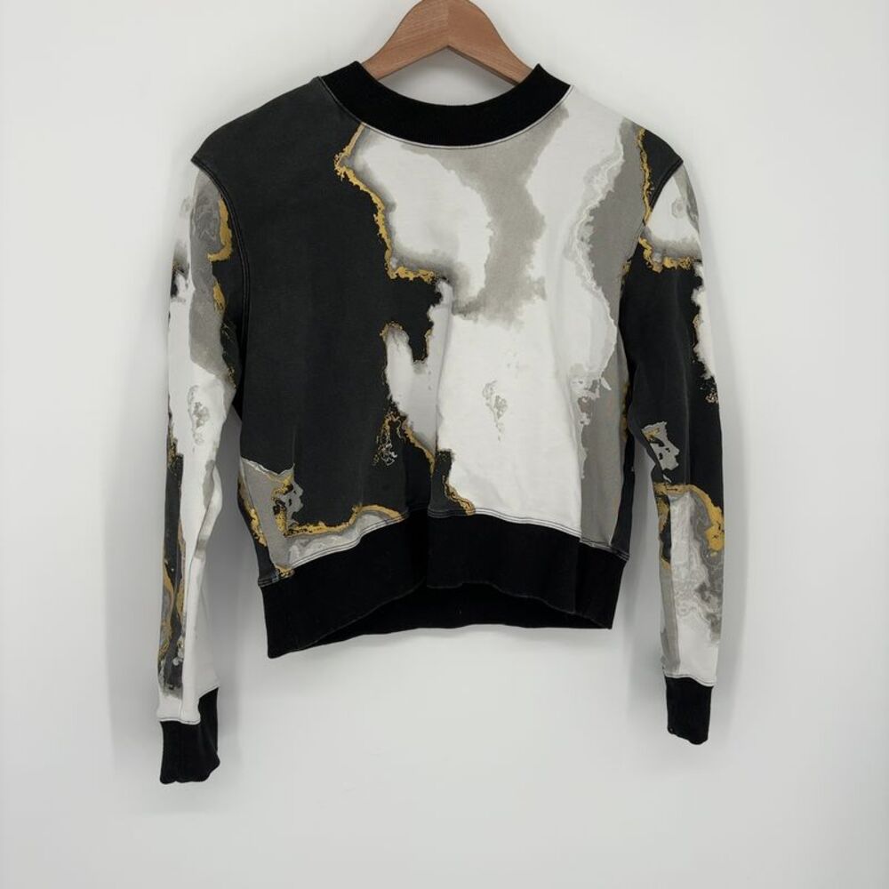 Carbon38 Marble Sweatshirt Pullover